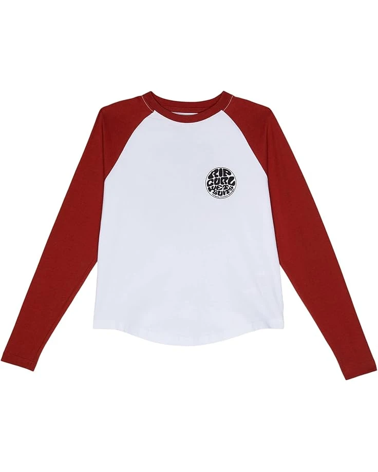 Rip Curl Kids Wettie Icon Long Sleeve Tee (Big Kids) 3 Rip Curl Kids Wettie Icon Long Sleeve Tee (Big Kids)