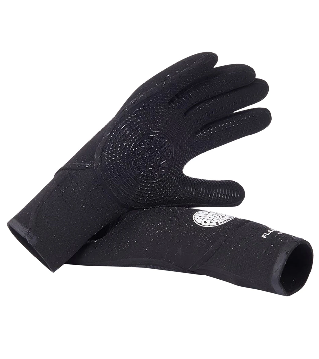 Rip Curl Men's Flashbomb 5/3mm Five Fingers Glove 3 Rip Curl Men's Flashbomb 5/3mm Five Fingers Glove