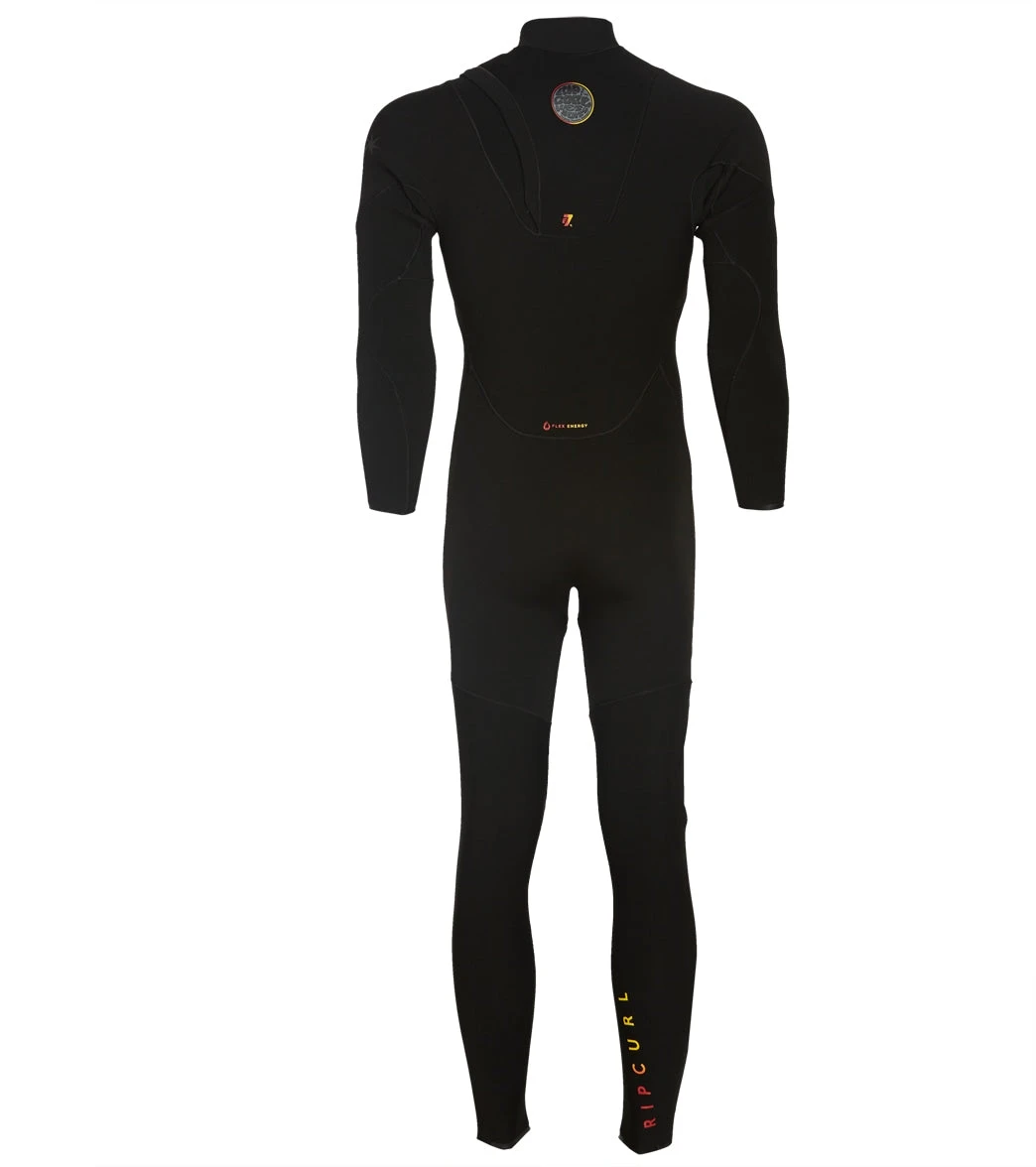 Rip Curl Men's 4/3mm Flasbomb Long Sleeve Heatseeker Zip Free Fullsuit Wetsuit 3 Rip Curl Men's 4/3mm Flasbomb Long Sleeve Heatseeker Zip Free Fullsuit Wetsuit - Image 2