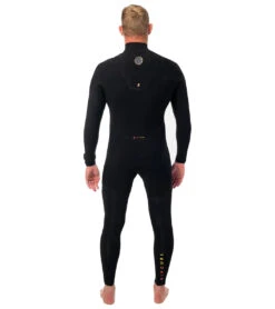 Rip Curl Men's Flashbomb Heatseeker 3/2 Zip Free Full Wetsuit -Rip Curl 6735178105000 black 3a