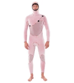 Rip Curl Men's Flashbomb 6/4 Hooded Chest Zip Full Wetsuit -Rip Curl 6735178530984 black 4a