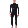 Rip Curl Men's E-Bomb 2/2 Zip Free Steamer Full Wetsuit -Rip Curl 6735179055272 black 1a