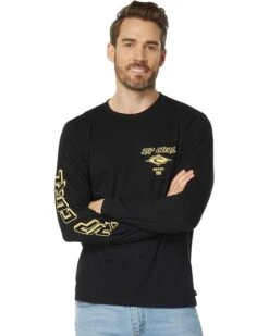 Rip Curl Fade Out Icon Long Sleeve Tee