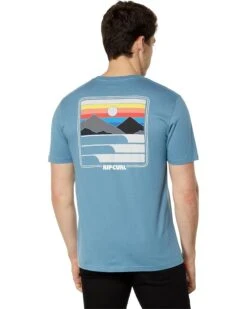 Rip Curl Surf Revivial Sunset Short Sleeve Tee