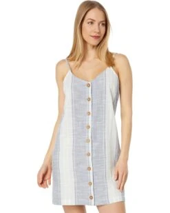 Rip Curl Classic Surf Stripe Button Through Dress