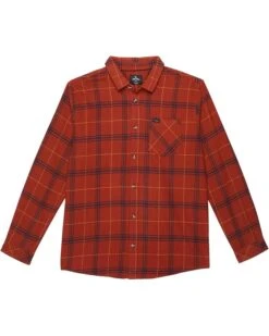Rip Curl Kids Checked In Flannel Shirt (Big Kids)