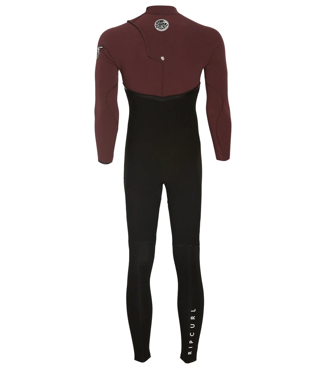 Rip Curl Men's 3/2mm E-Bomb Long Sleeve Chest Zip Fullsuit Wetsuit 4 Rip Curl Men's 3/2mm E-Bomb Long Sleeve Chest Zip Fullsuit Wetsuit - Image 2