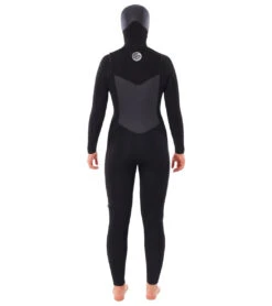 Rip Curl Women's 6/4 Flashbomb Long Sleeve Hooded Chest Zip Fullsuit Wetsuit 8 Rip Curl Women's 6/4 Flashbomb Long Sleeve Hooded Chest Zip Fullsuit Wetsuit -Rip Curl 7510130753704 black 3a