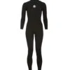 Rip Curl Women's 3/2mm Dawn Patrol Long Sleeve Chest Zip Fullsuit Wetsuit -Rip Curl 7510134325416 black 1a