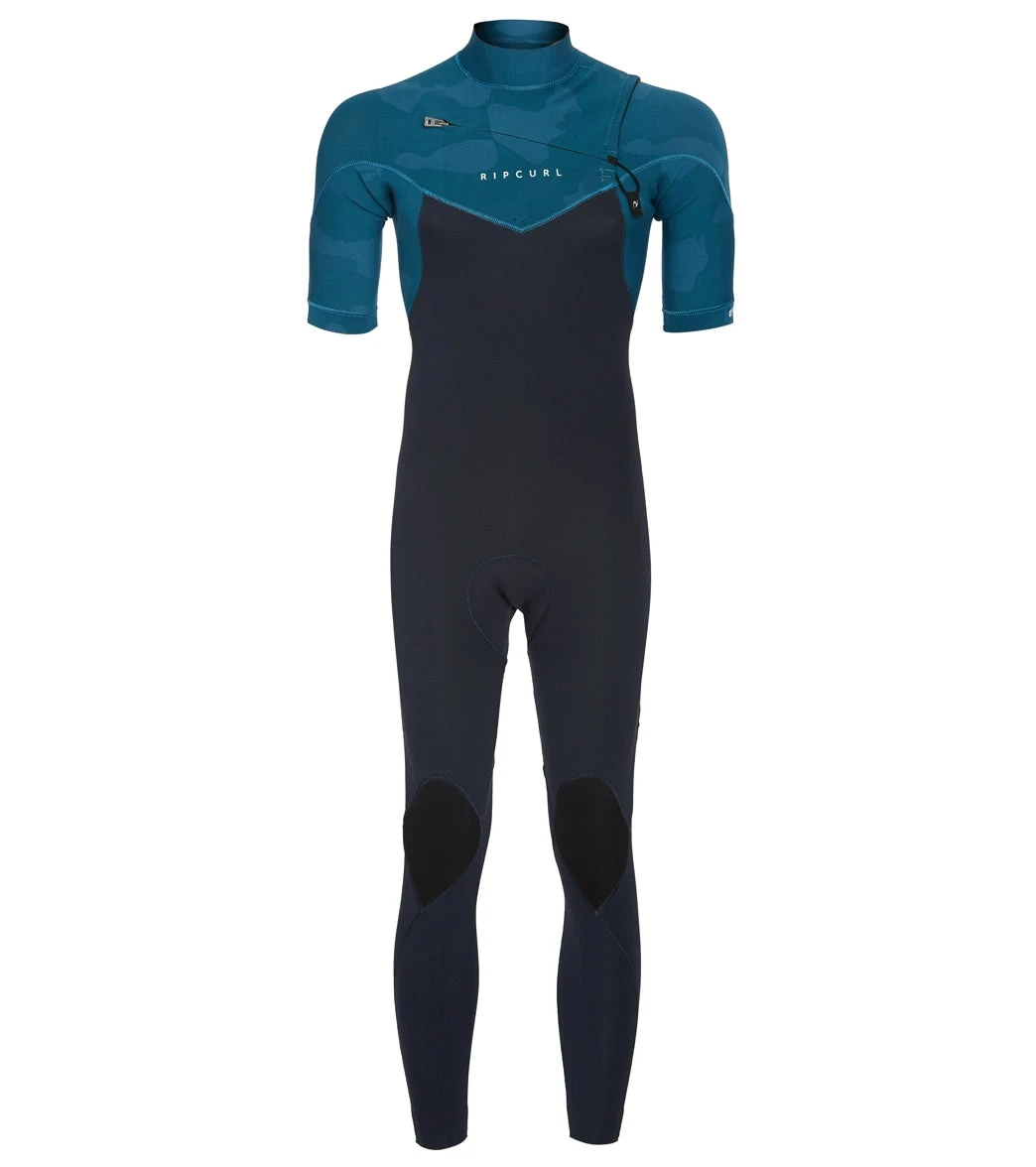 Rip Curl Men's 2/2mm Dawn Patrol Short Sleeve Chest Zip Fullsuit Wetsuit 3 Rip Curl Men's 2/2mm Dawn Patrol Short Sleeve Chest Zip Fullsuit Wetsuit